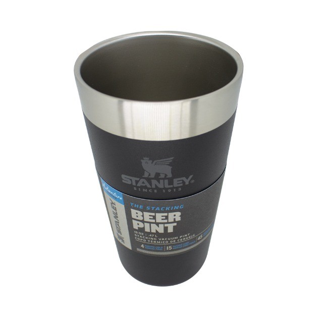 Copo Térmico Sem Tampa Stanley Matte Black 473ml - Foto 5