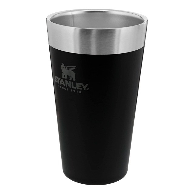 Copo Térmico Sem Tampa Stanley Matte Black 473ml - Foto 3