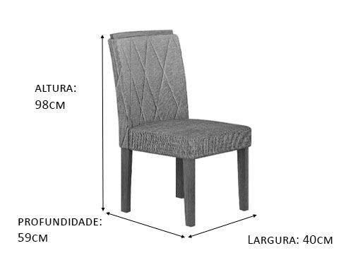 MESA SUPER COMPACTA COM 4 CADEIRAS AL!! - Foto 4