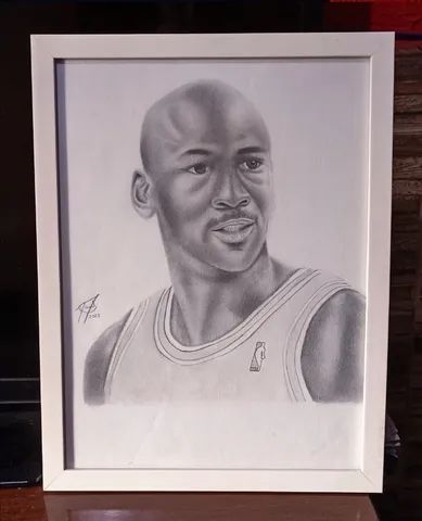 Quadro do Michael Jordan - Objetos de decoração - Chácaras Rio-Petrópolis,  Duque de Caxias 1265425259