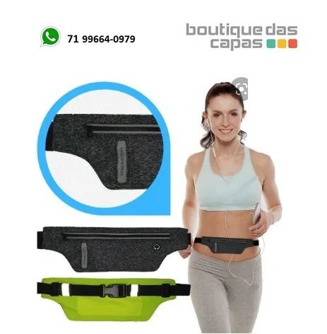 Capa malhação pochete sports pockets h maston 1074 corrida