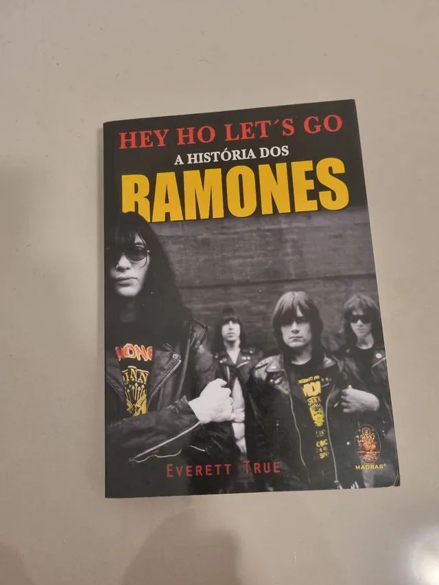 Hey Ho Let´s Go: A História Dos Ramones, De Everett True. Editora Madras  Editora Em Português