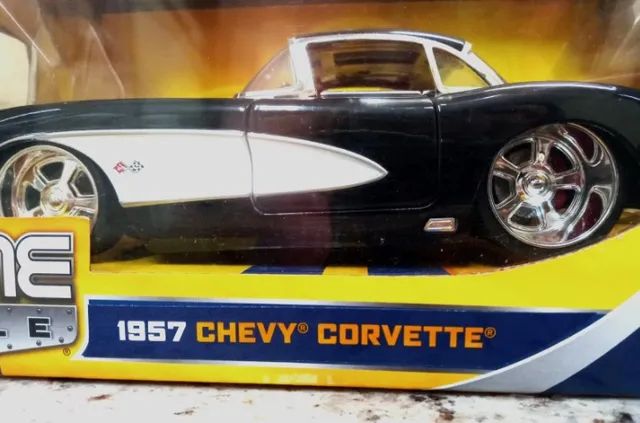 1957 Chevy Corvette 1/24 Jada Bigtime Muscle - Foto 3