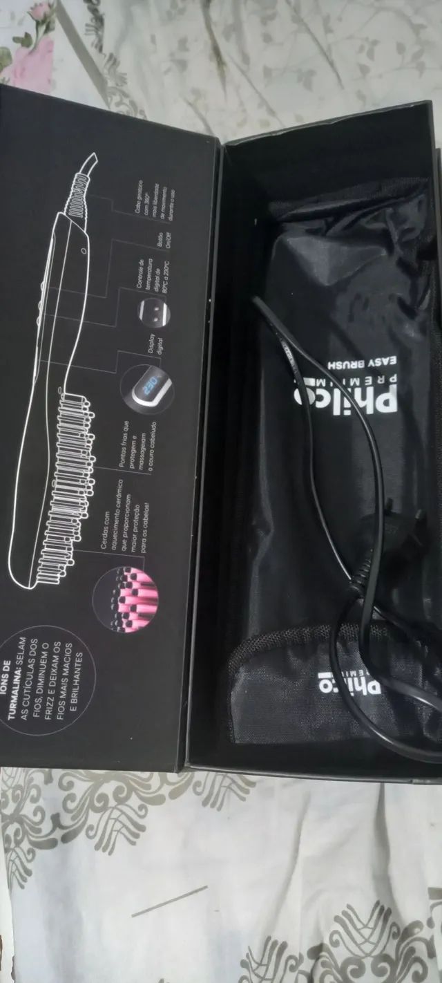 Escova de cabelo elétrica Philco - Foto 4