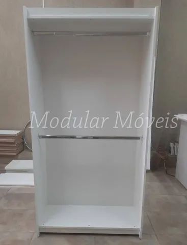 Kit: 2 Cabideiros Duplos + 1 Cabideiro Duplo com Prateleiras  - Foto 3