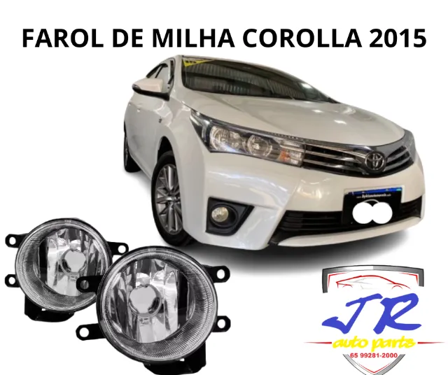 Par farol de milha corolla 2015