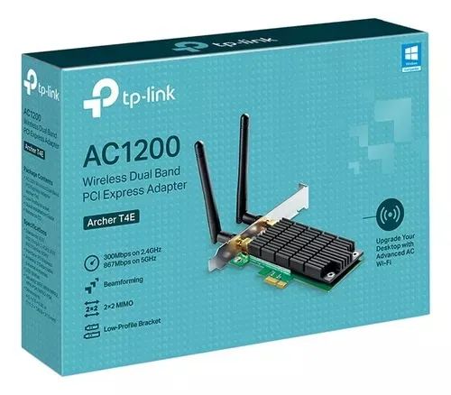 Adaptador Wireless Pci Express Tp-link Archer T4e Ac1200 Gigabit - Loja Natan Abreu  - Foto 3