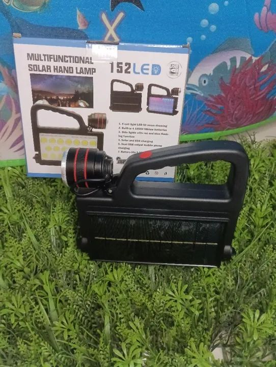 Lanterna solar recarregável portátil - Foto 3