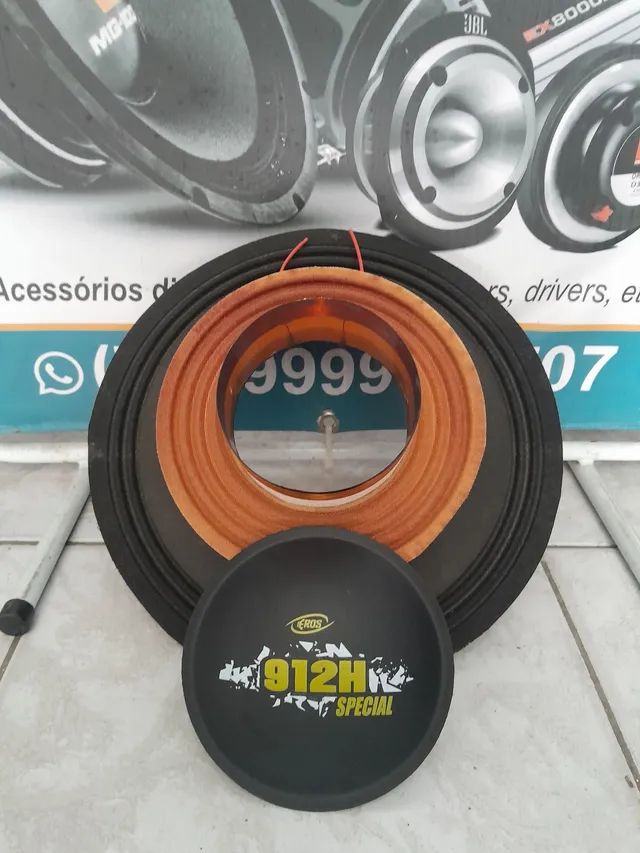 Kit Reparo Woofer Eros 912 H  Similar  - Foto 2