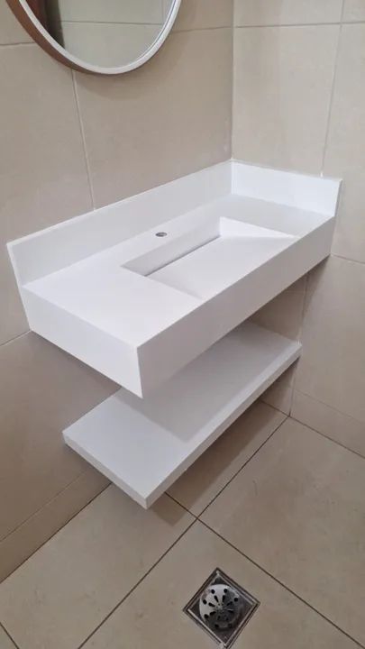 Lavatorios em porcelanato 