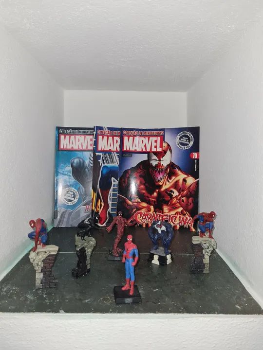 Lote Spiderman/Homem-aranha - Marvel - Eaglemoss