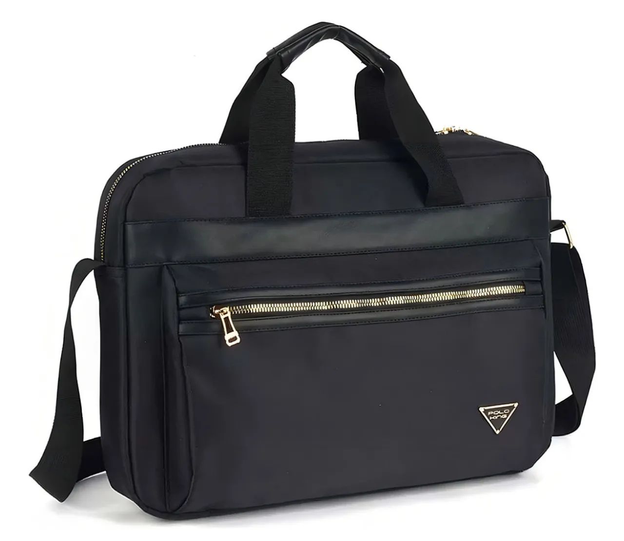 Bolsa case Notebook MacBook Preto Polo Executivo Faculdade King - Foto 4