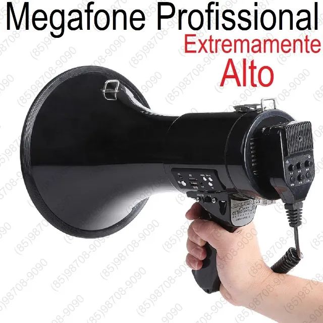 Megafone profissional ideal para candidatos vereadores e prefeitos