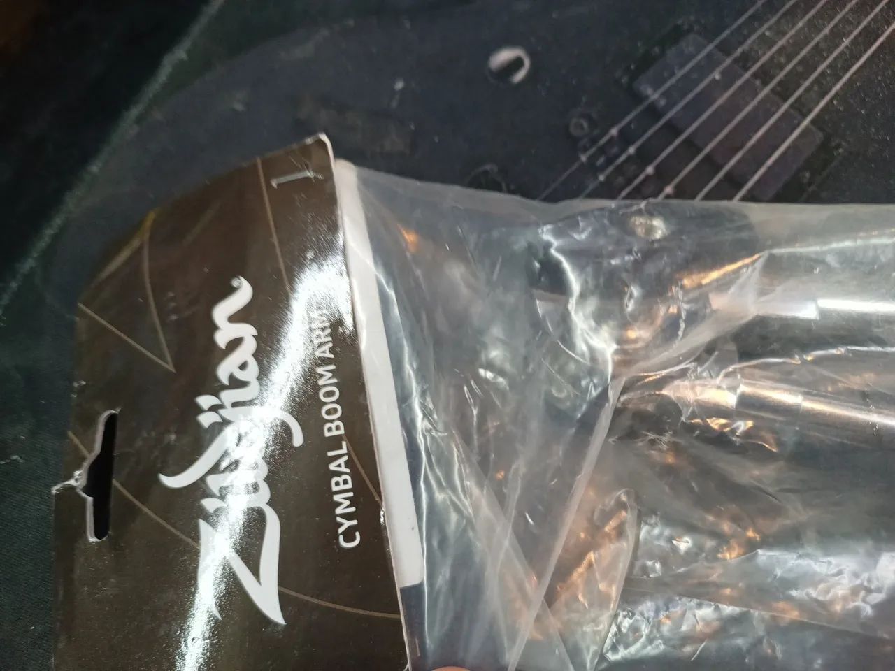 シャチ Clamp com extensor zildjian ideal para pratos de efeitos leve e