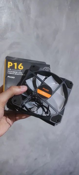 Fan Cooler para PC - Pado P16 - Novo