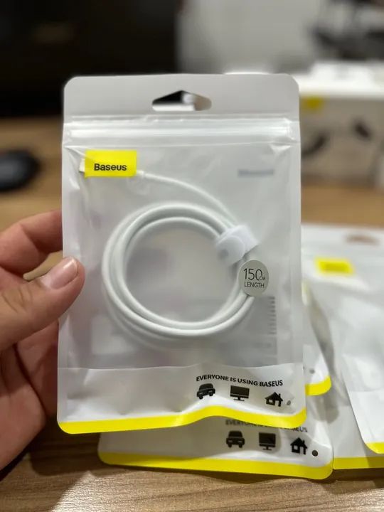 Cabo Baseus TIPO C usb Light para iPhone 1,5 metros - Foto 3