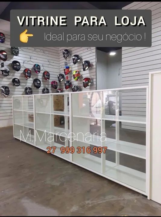 VITRINE PARA LOJA PRODUTO NOVO