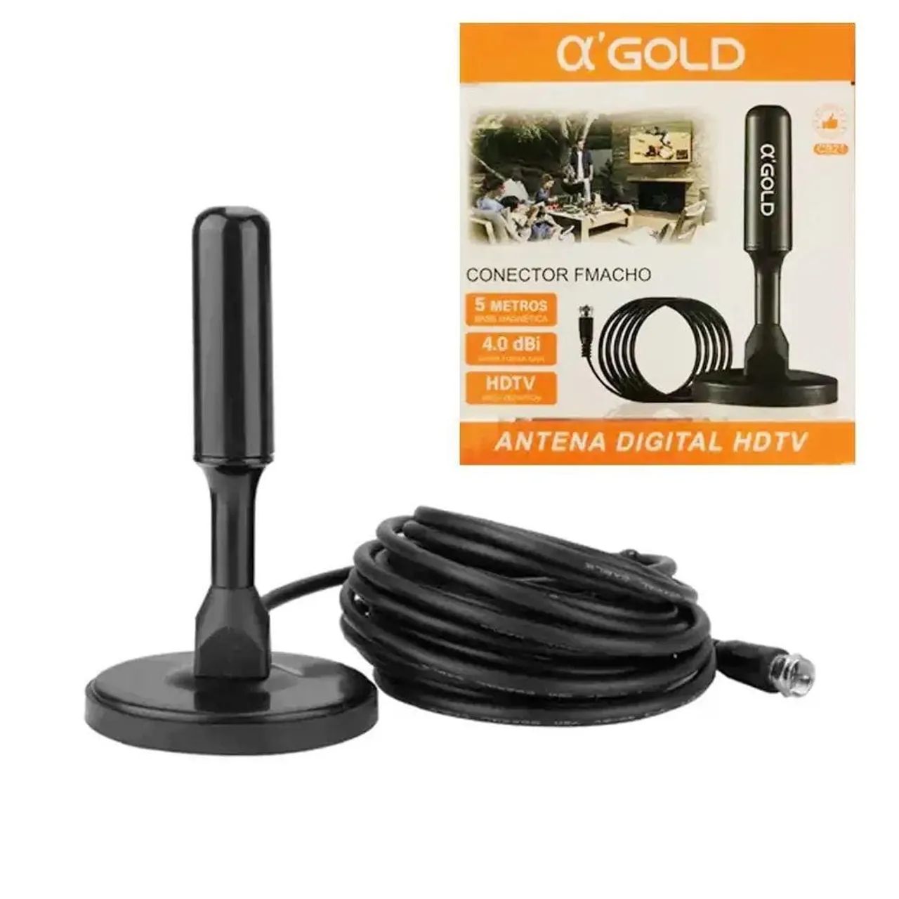 Antena digital HDTV 5 metros  - Foto 2