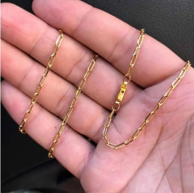  Corrente pulseira pingente moeda banhada ótima qualidade  - Foto 5