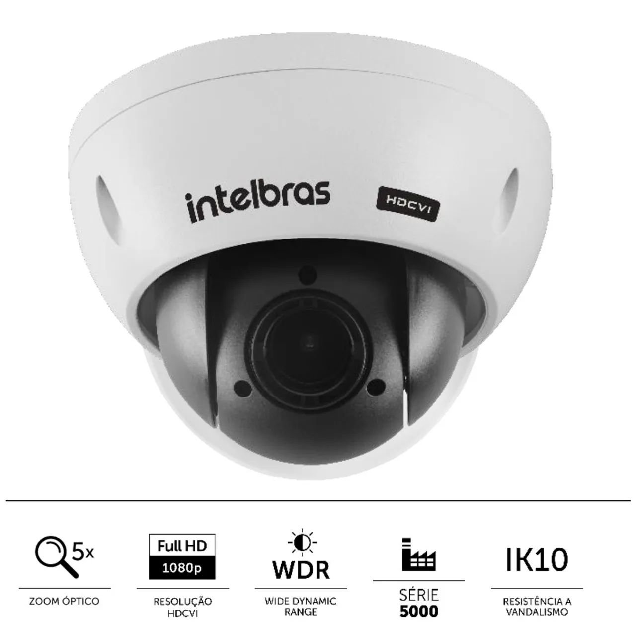4 Câmeras Intelbras Mini Speed Dome Full HD 5205 SD - Foto 2