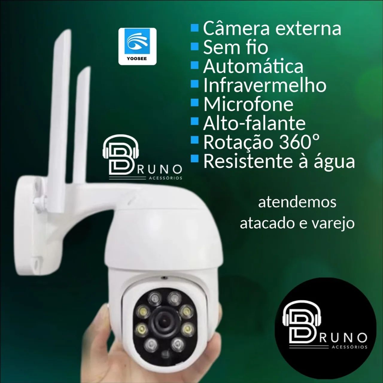 Câmera Aprova D?água Visão Noturna 