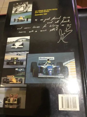 Livro Ayrton Senna  - Foto 2