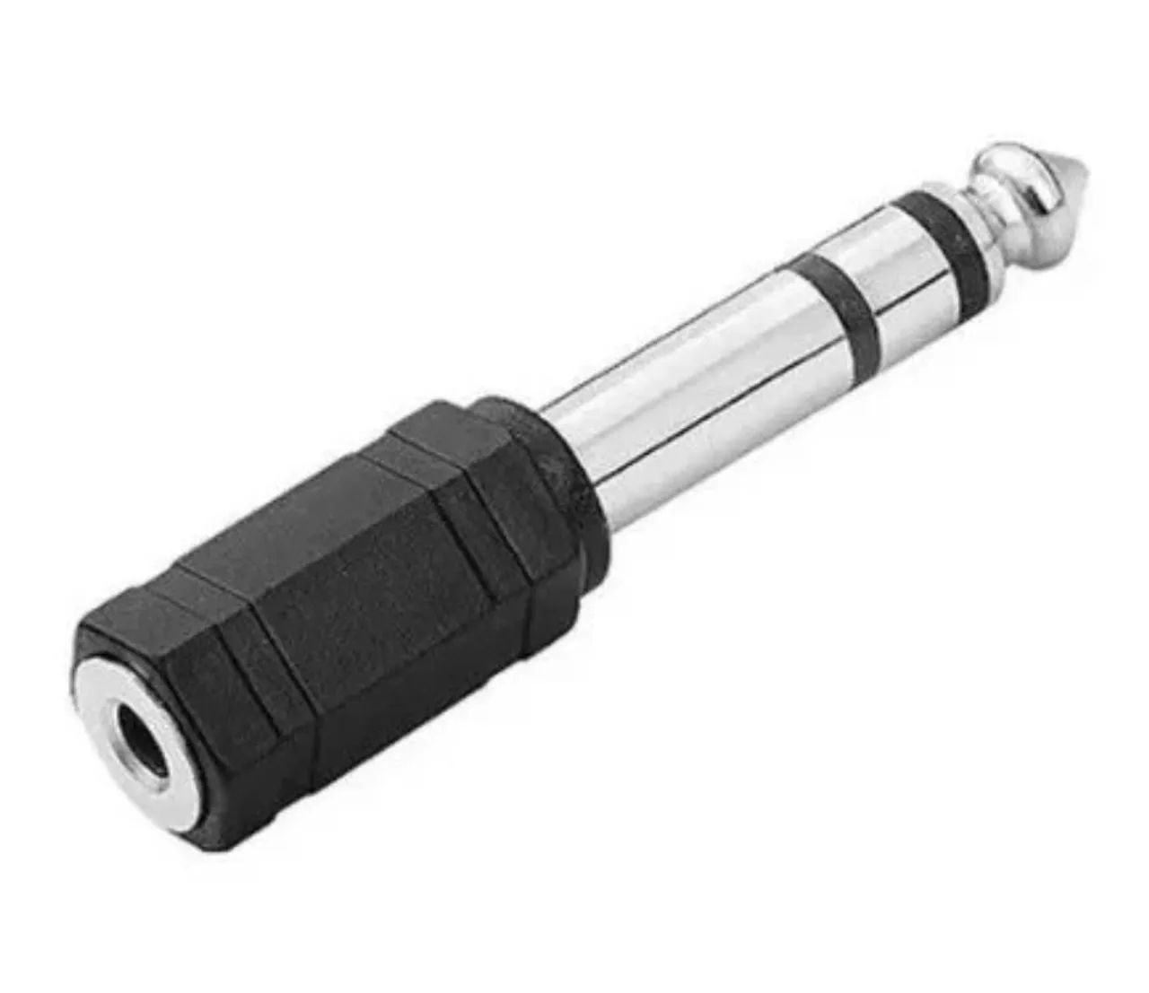 Plug Adaptador P2 Fêmea P10 Macho estéreo