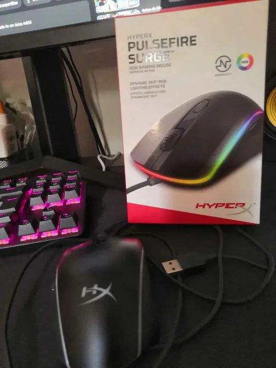 Mouse hyperx rgb pulse fire surge  - Foto 2