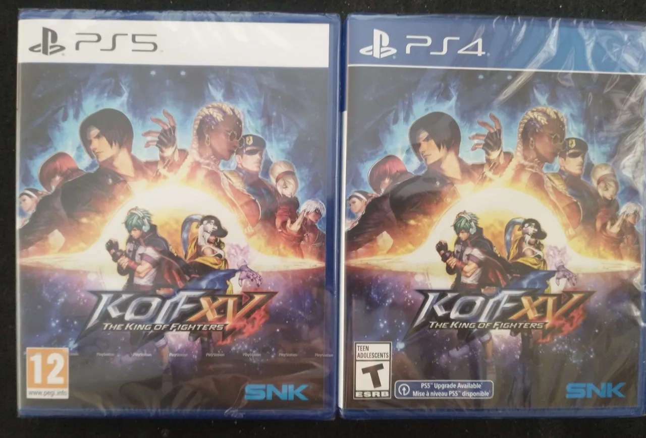 The King of Fighters XV Ps5/Ps4 Mídia Física Lacrado