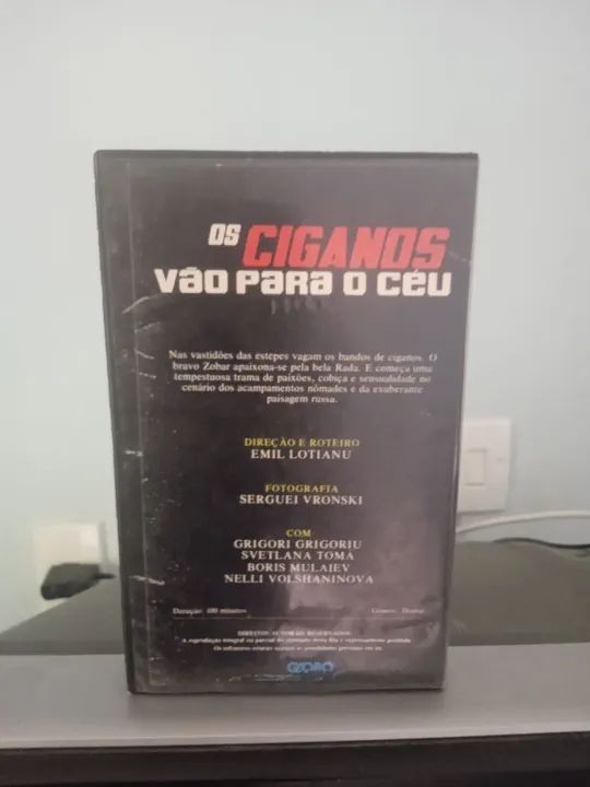 Os Ciganos vão para o céu Vhs original  - Foto 2