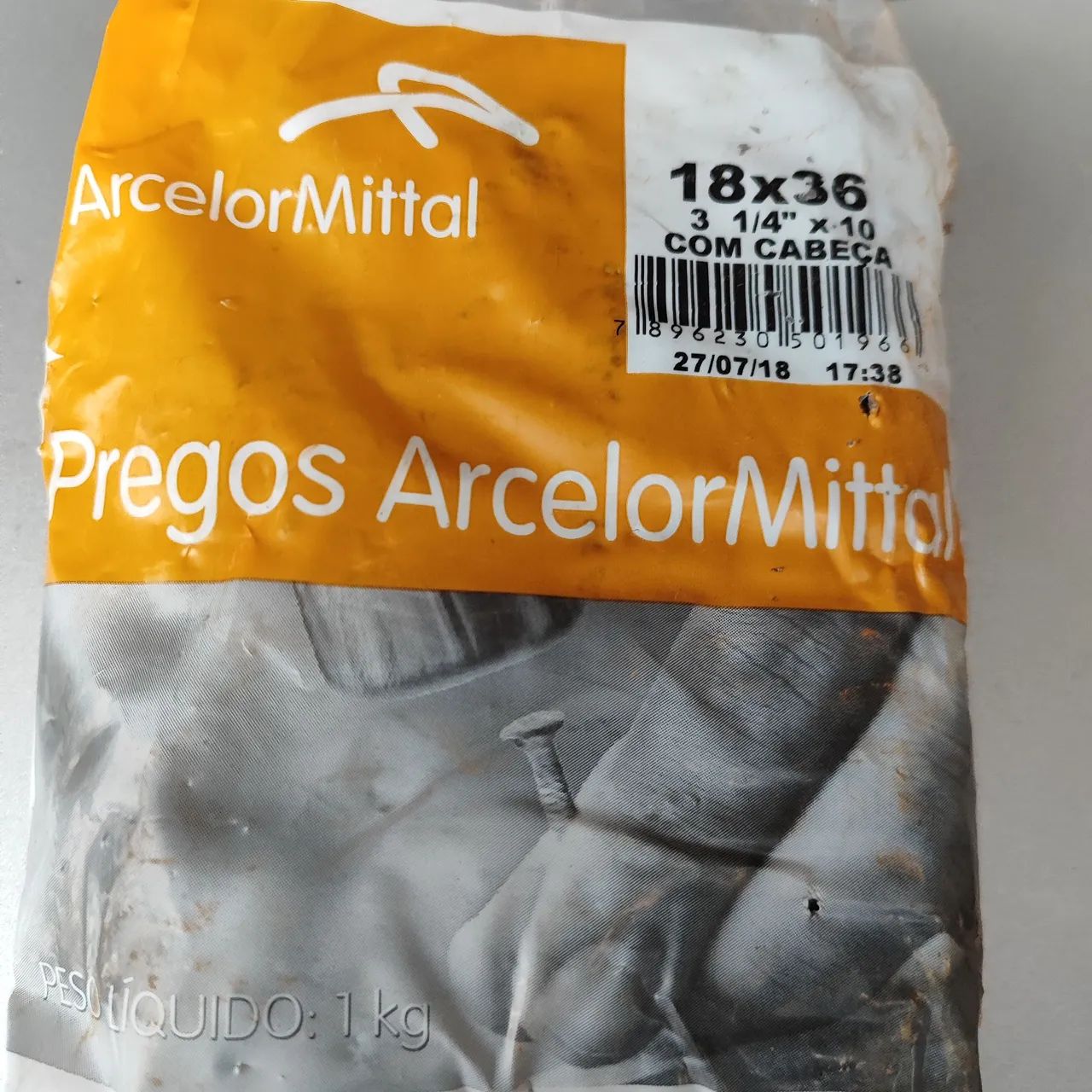 Pregos 1kg 19x36,18×27,18×36. - Foto 2