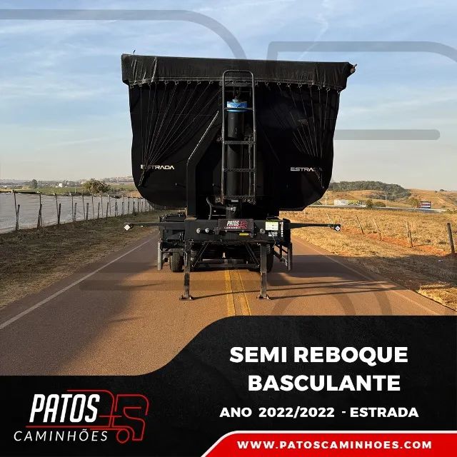 SEMI REBOQUE BASCULANTE ESTRADA 2022/2022 - Foto 2