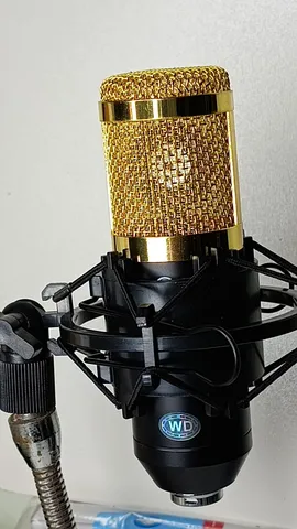 Microfone Condensador para studio