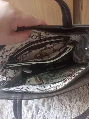 Bolsa feminina transversal sem uso - Foto 5