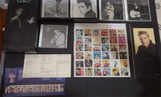 Elvis Presley Box Imp Usado 5 Cds The Complete 50´s Masters - Foto 2