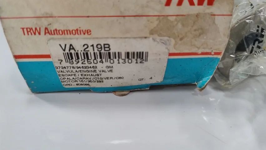 Válvula Escape Opala Caravan 4 Cil Trw Va219b - Foto 2