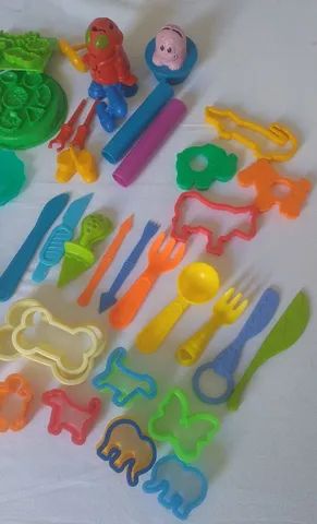 Lote de peças de massinha de modelar - Foto 2