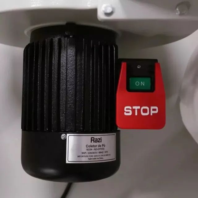 Coletor De Pó Para Marcenaria 03 Entradas Mono 3cv Razi - Foto 4
