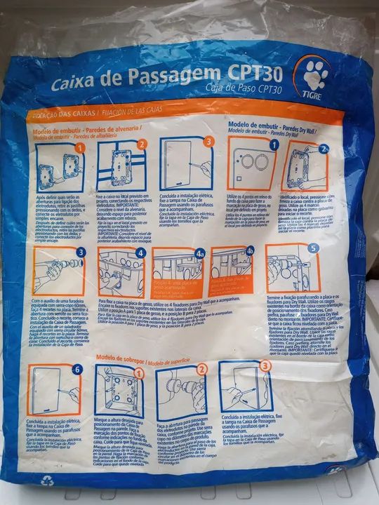 Caixa de Passagem sobrepor CPT30 Tigre - Foto 2