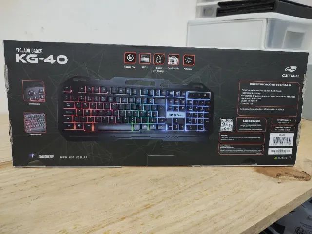 Teclado Gamer RBG C3TCH NOVO LACRADO FRETE GRÁTIS PARA MACEIÓ - Foto 2