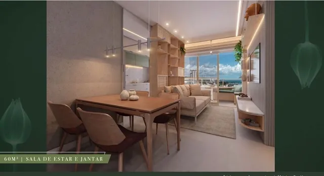 *3/4 suite e varanda,com vista mar.