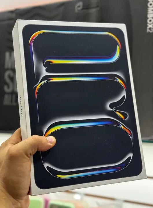 Ipad pro m4 11 polegadas 256gb LOJA FÍSICA novo lacrado 1 ano de garantia ( 256 gb )