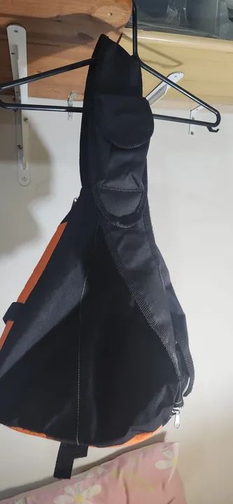 Mochila unisex em formato de triângulo  - Foto 3