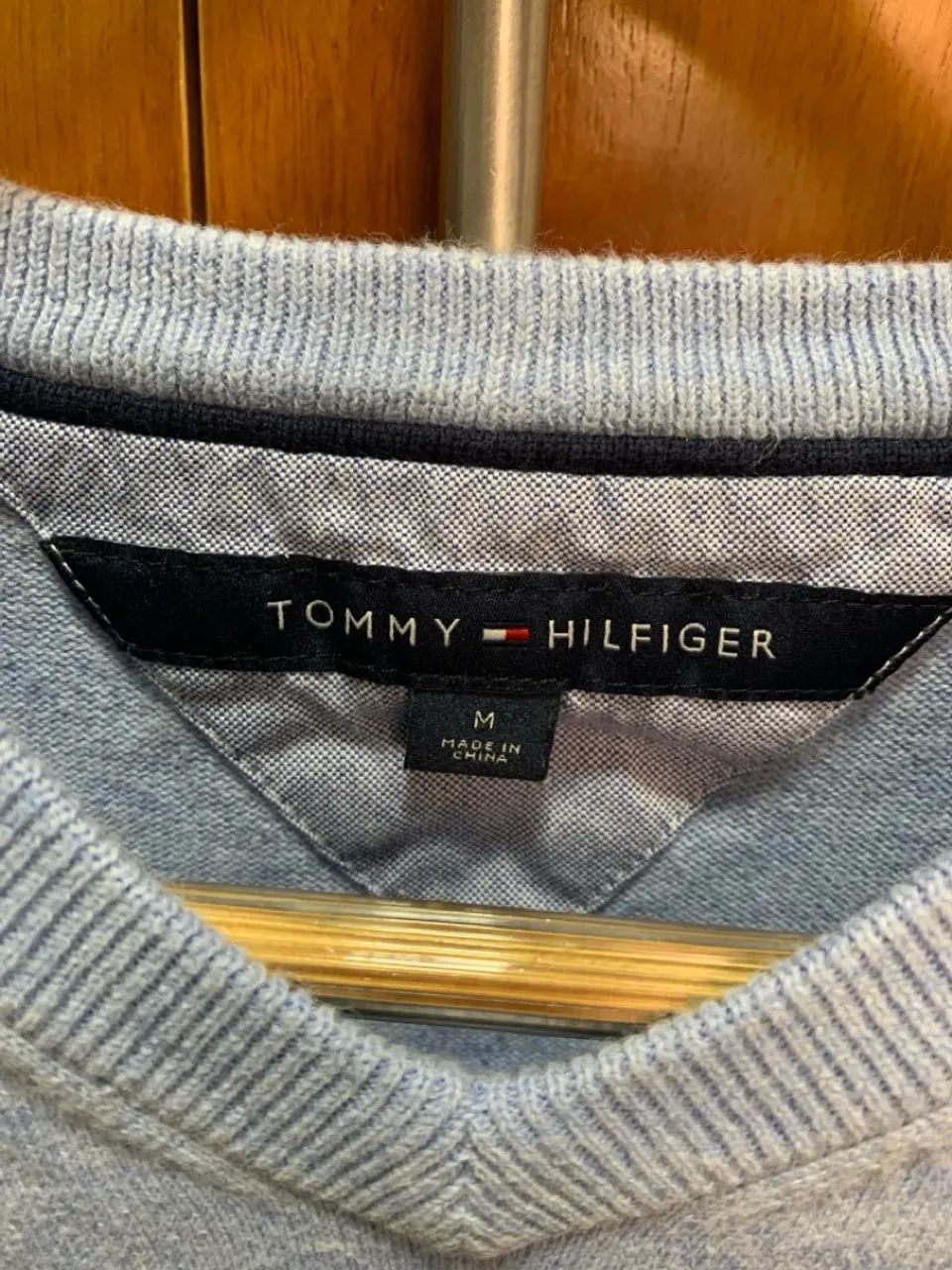Suéter Azul Claro Tommy Hilfiger - Foto 2