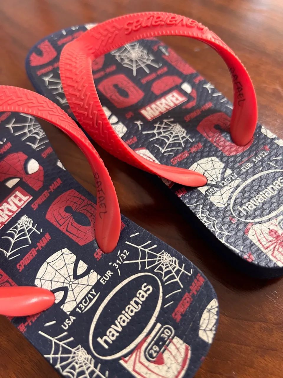 Havaianas Infantil Homem Aranha - Tamanho 29-30 - Foto 2