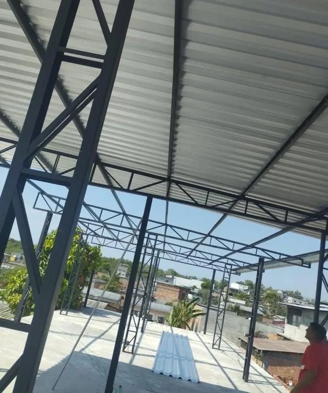 Estrutura metálica para cobertura - Foto 4