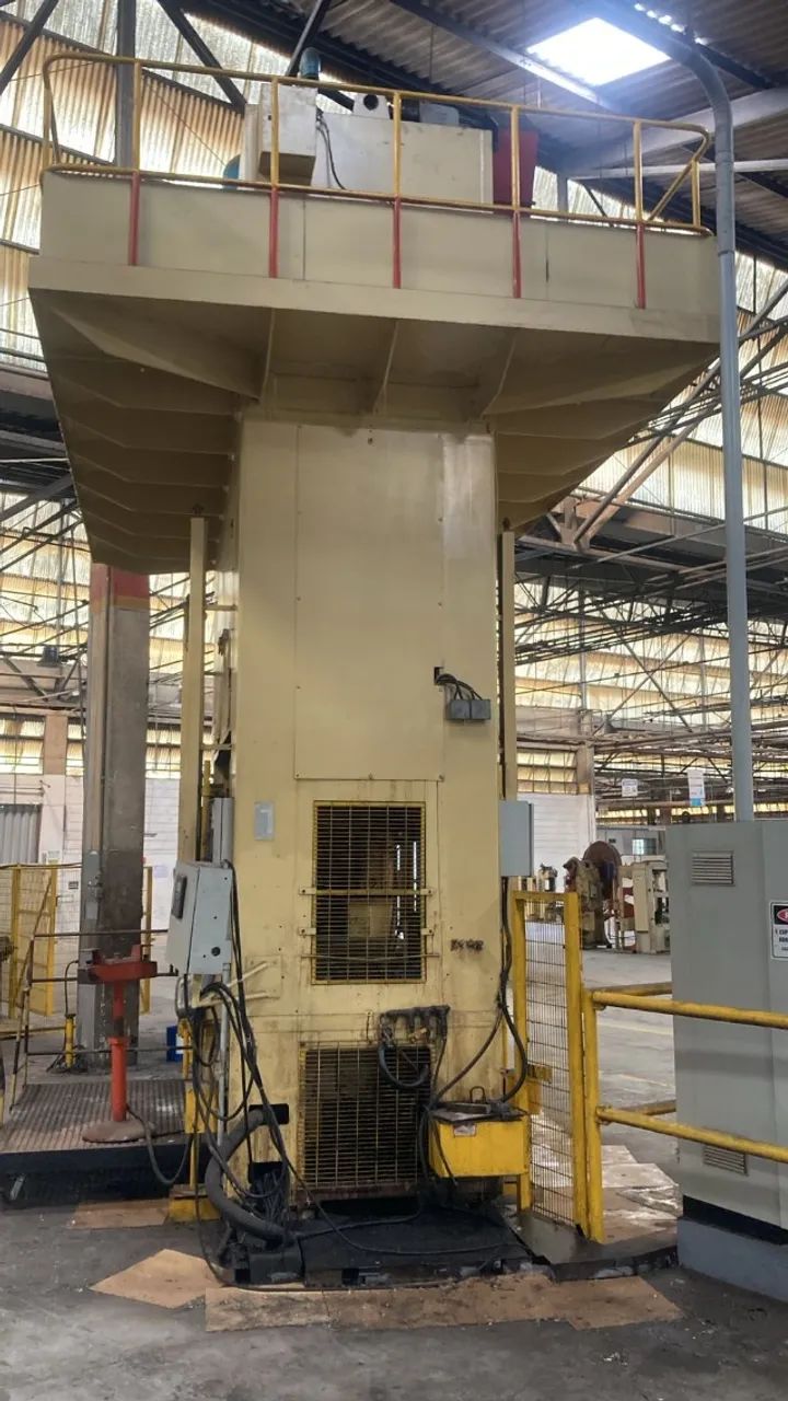Prensa Excêntrica tipo H Mahnke cap 400 ton mesa 2134mm x 1400mm  - Foto 3