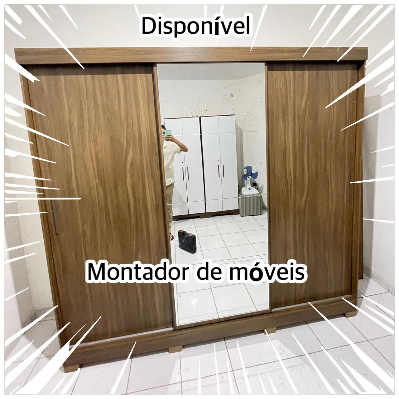 Montador de móveis, disponível!!
