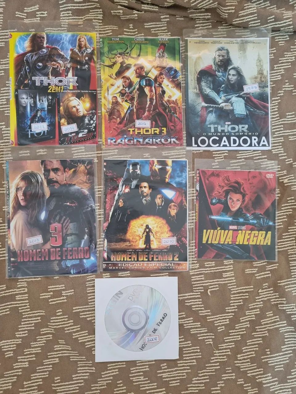 lote de filmes heróis da marvel ref: 000465203906371329122