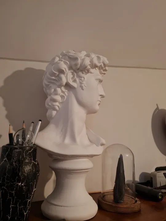 Busto Davi de Michelangelo  - Foto 3